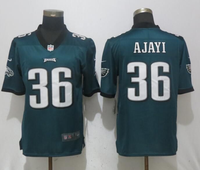Men Philadelphia Eagles #36 Ajayi Green 2017 Vapor Untouchable NEW Nike Limited Playey NFL Jerseys